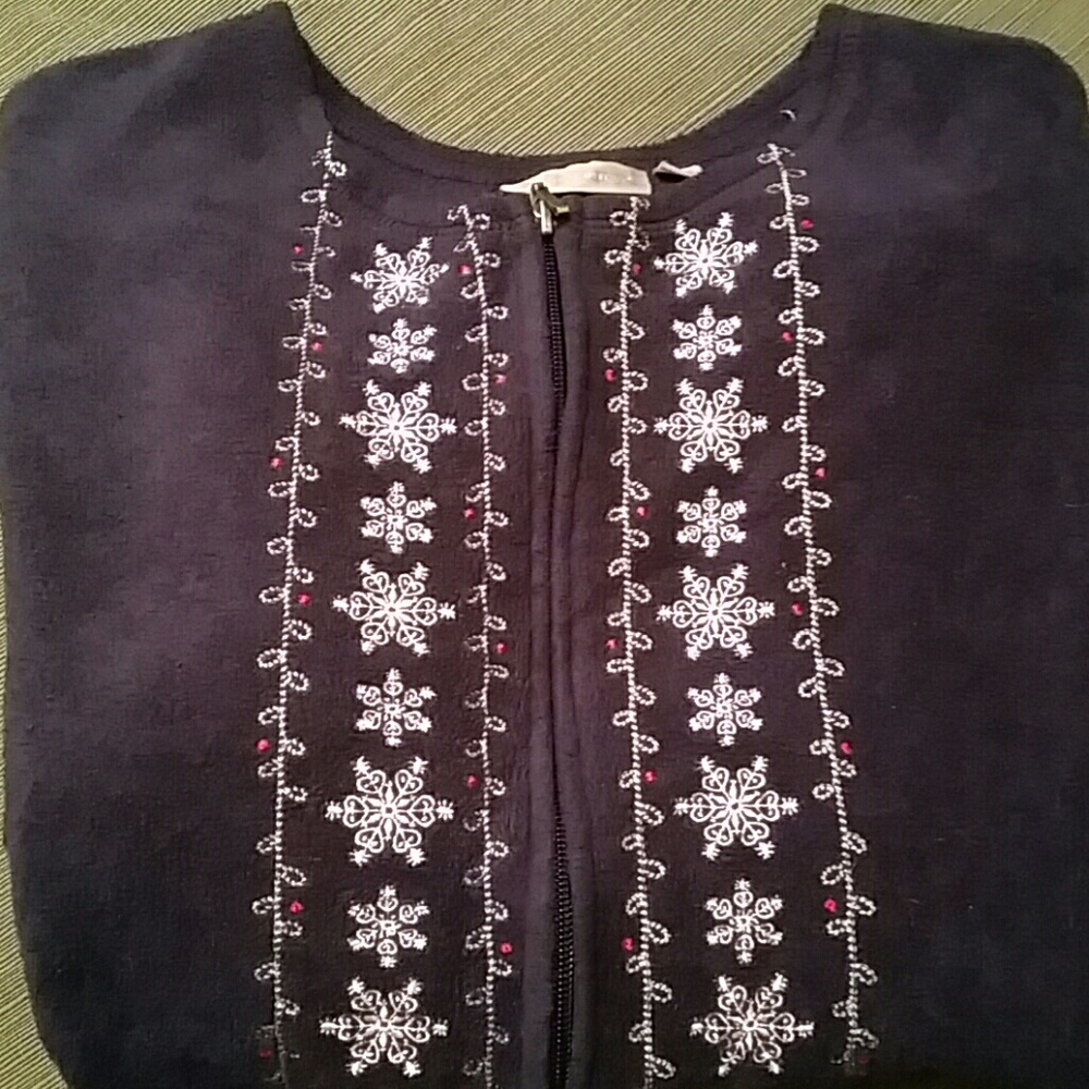 Croft and Barrow zip up fleece